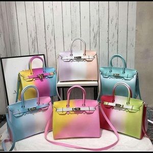 Colorful hand bags